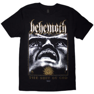 Behemoth The Shit Ov God Reign In Hell Black Back Print T-Shirt