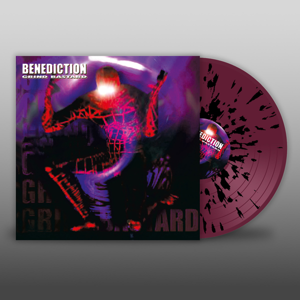 Benediction – GRIND BASTARD (PURPLE W/ BLACK SPLATTER VINYL 2LP) Vinyl Double Album