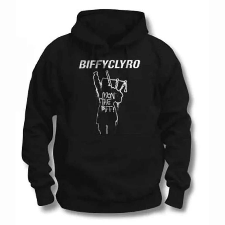 Biffy Clyro Mon The Biff Black Pullover Hoodie