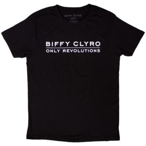 Biffy Clyro Only Revolutions Black T-Shirt
