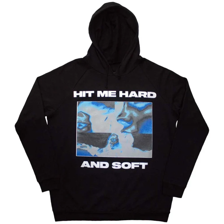 Billie Eilish Hit Me Hard And Soft Negative Black Pullover Hoodie