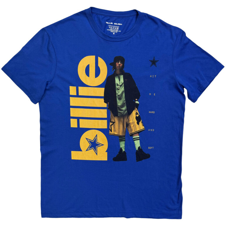 Billie Eilish Billie Blue T-Shirt