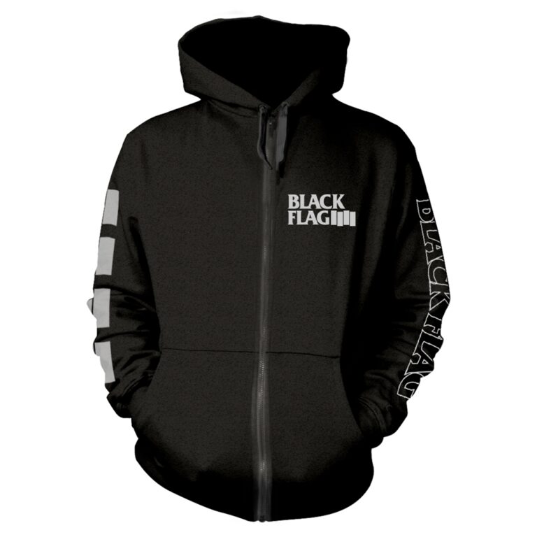 Black Flag – Logo Zip Hoodie