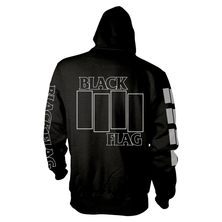 Black Flag – Logo Zip Hoodie