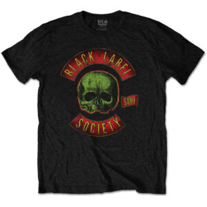 Black Label Society Skull Logo Colour Black T-Shirt