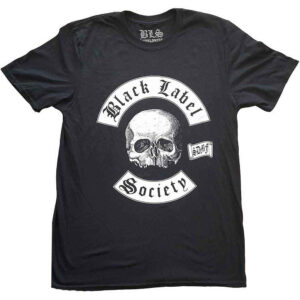 Black Label Society Worldwide V. 2 Black Back Print T-Shirt