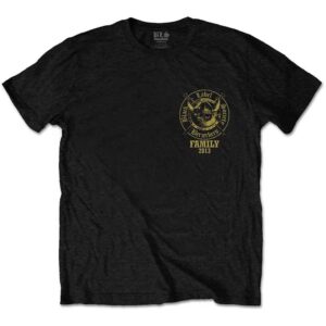 Black Label Society Berzerkers Black Back Print T-Shirt