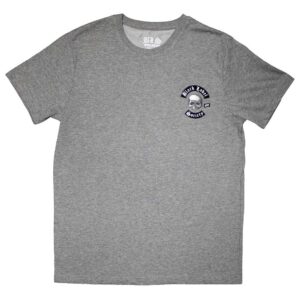 Black Label Society Mini Skull Logo Grey T-Shirt