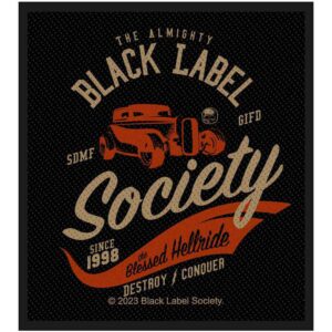 Black Label Society The Blessed Hellride Patch