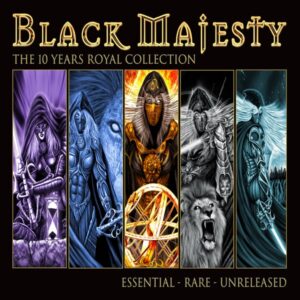 Black Majesty - THE 10 YEARS ROYAL COLLECTION Compact Disc Double