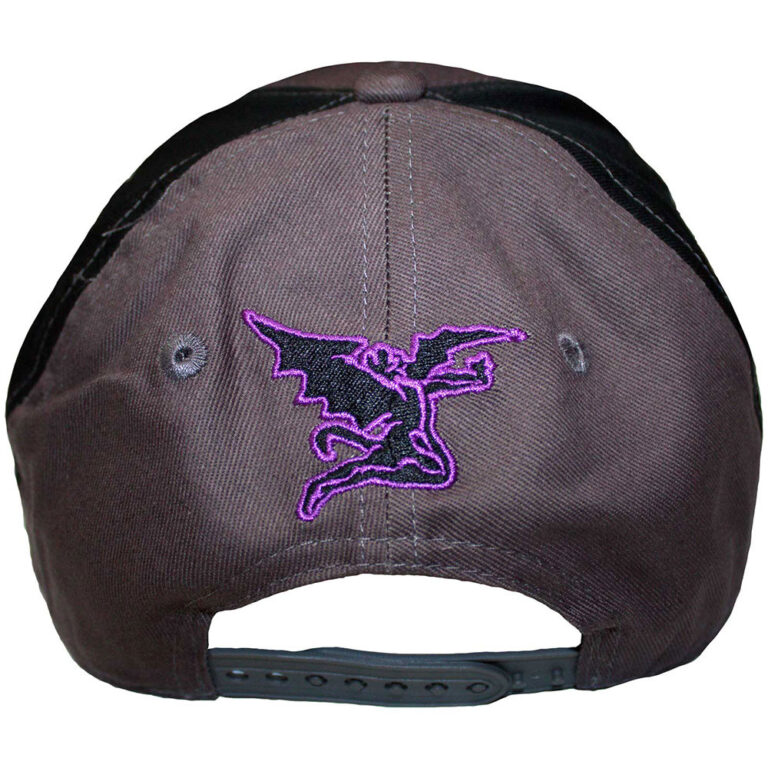 Black Sabbath Wavy Logo Black & Charcoal Grey 2-Tone Baseball Cap