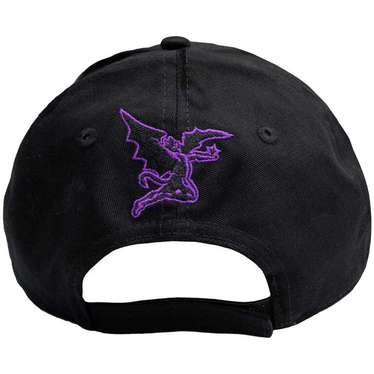 Black Sabbath Demon & Logo Black Baseball Cap