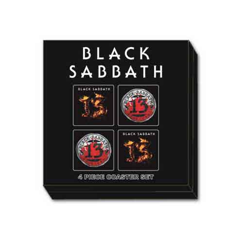 Black Sabbath 13 Coaster Set