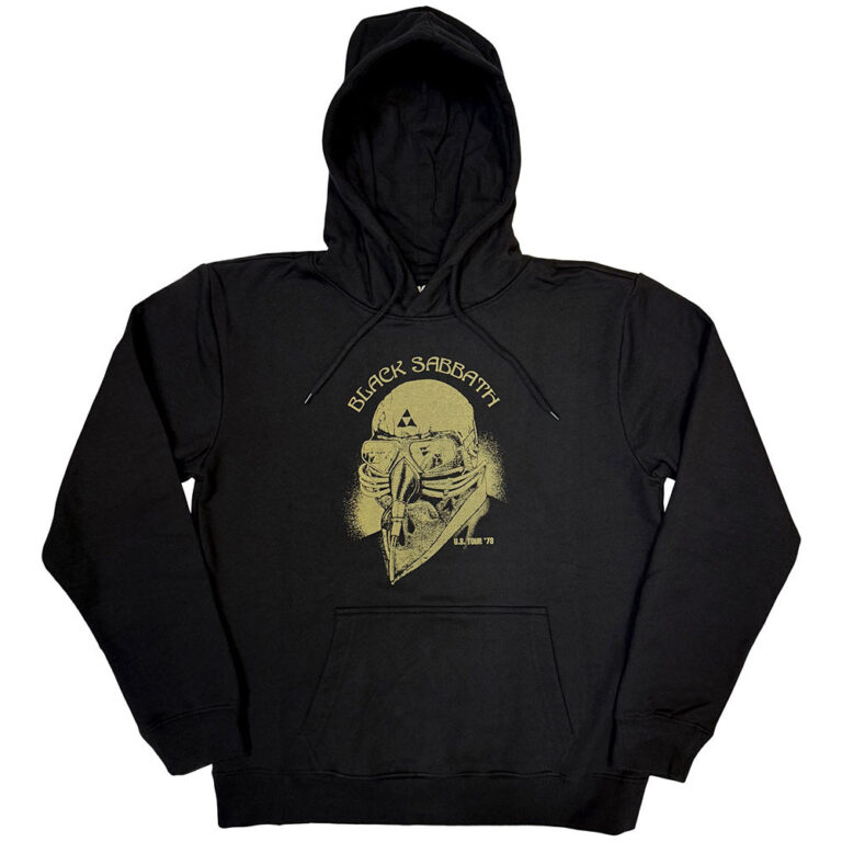 Black Sabbath US Tour ’78 Black Pullover Hoodie