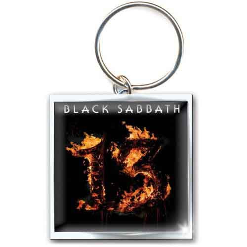 Black Sabbath 13 Photo Print Keychain