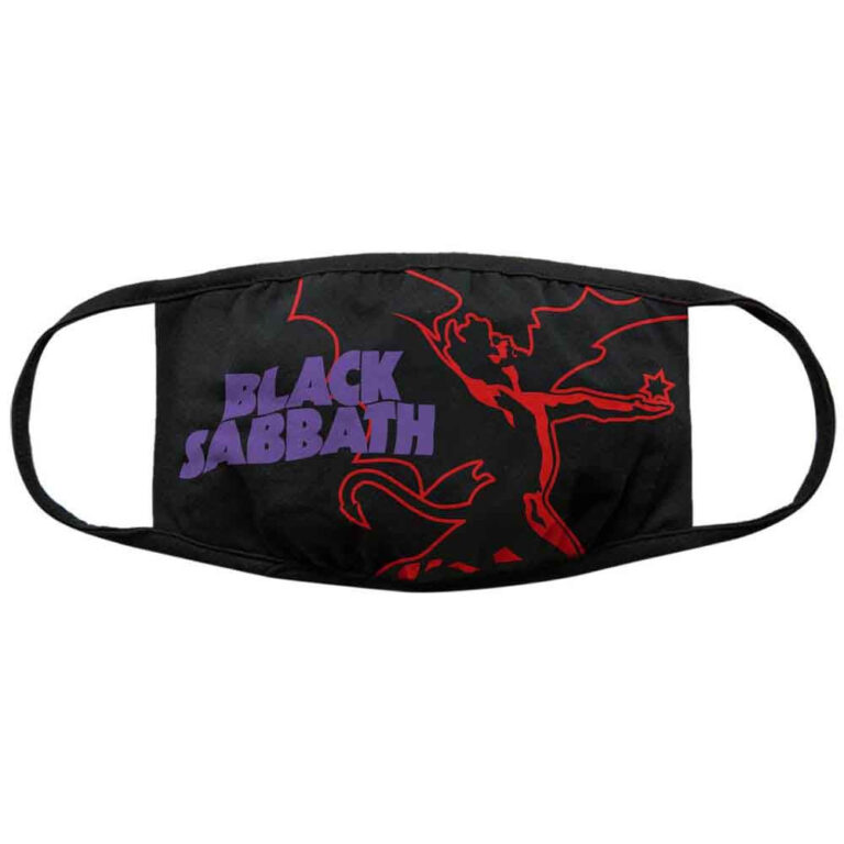 Black Sabbath Red Thunder V. 1 Black Face Mask