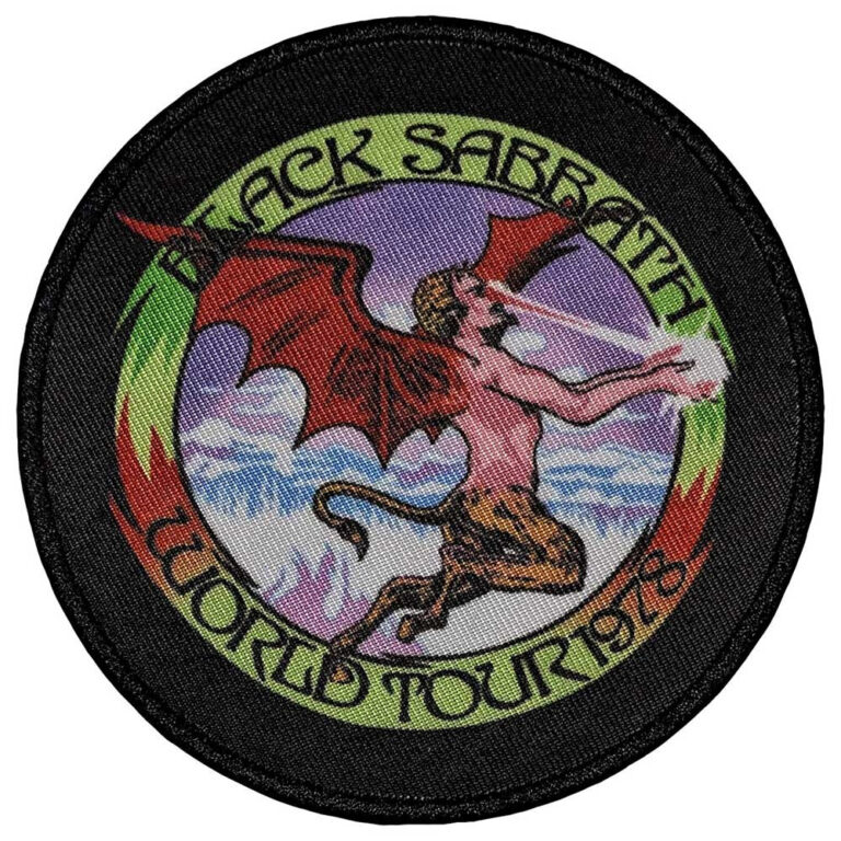 Black Sabbath World Tour 1978 Patch