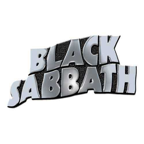 Black Sabbath Wavy Logo Pin Badge