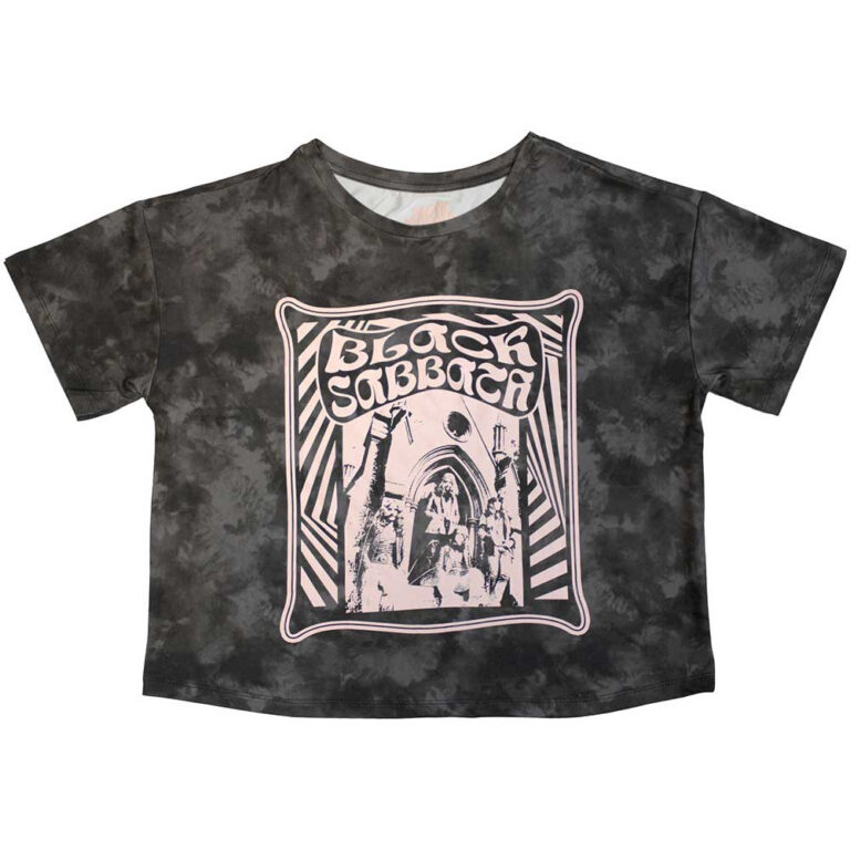 Black Sabbath Psycho Charcoal Grey Ladies Pyjamas