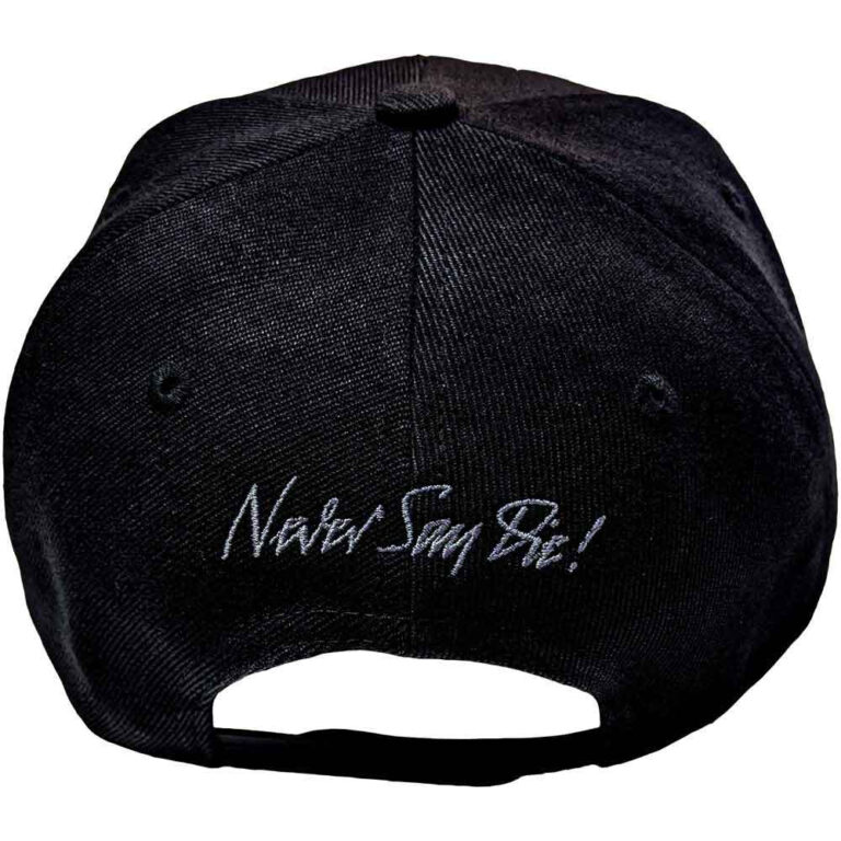 Black Sabbath Never Say Die Black Snapback Cap