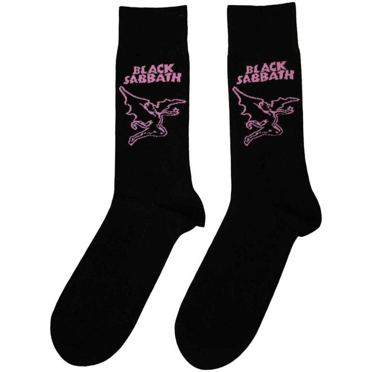 Black Sabbath Unisex Master Of The Universe Black UK Size 4 – 7 Socks