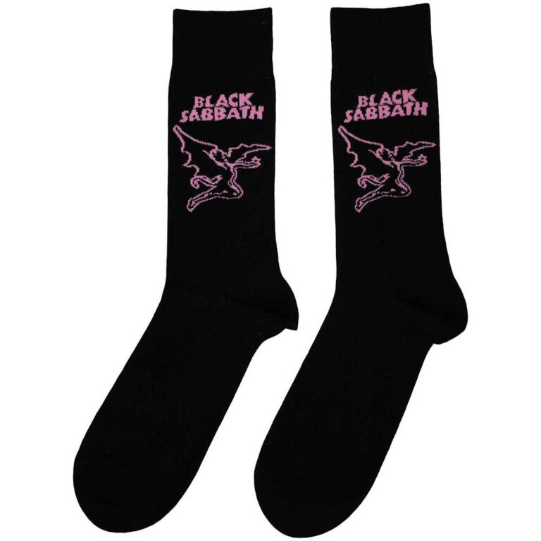 Black Sabbath Unisex Master of the Universe Black UK Size 7 – 11 Socks