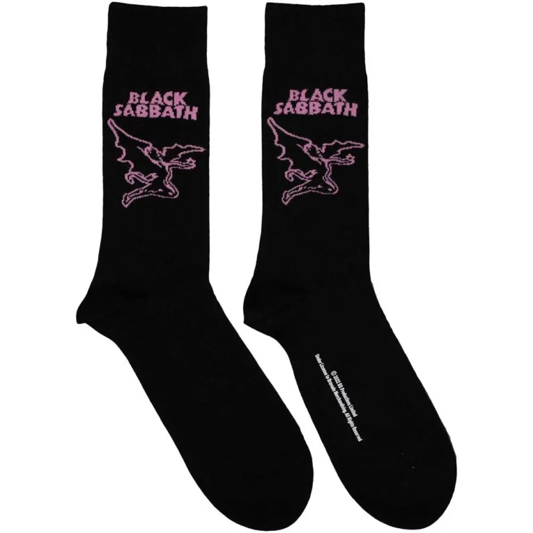 Black Sabbath Unisex Master of the Universe Black UK Size 7 – 11 Socks