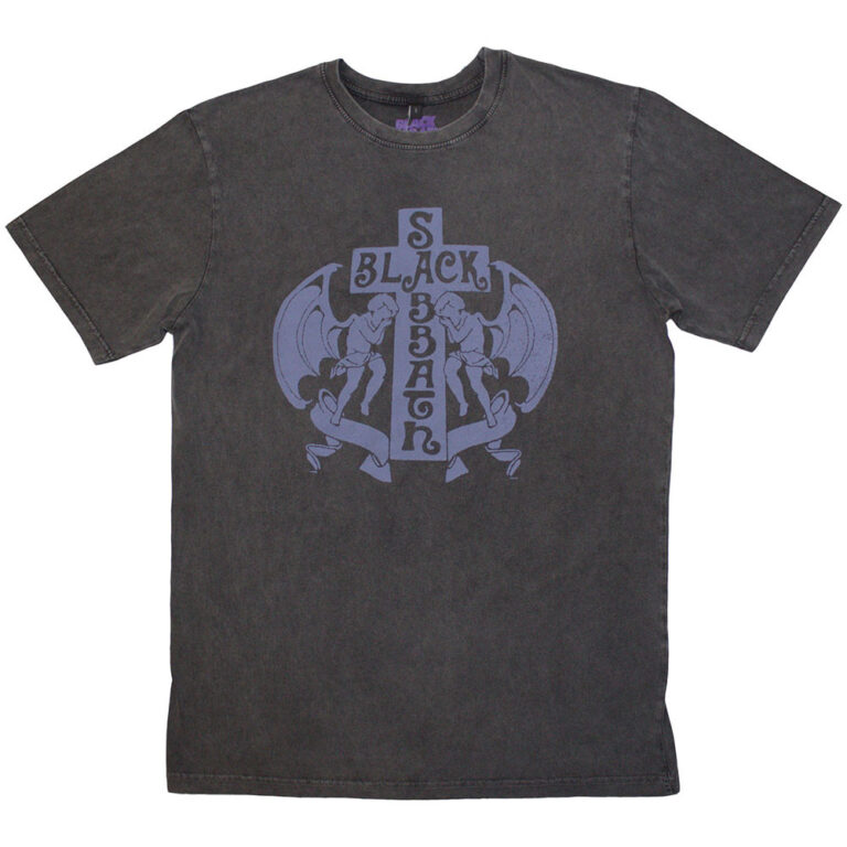 Black Sabbath Angels Charcoal Grey T-Shirt