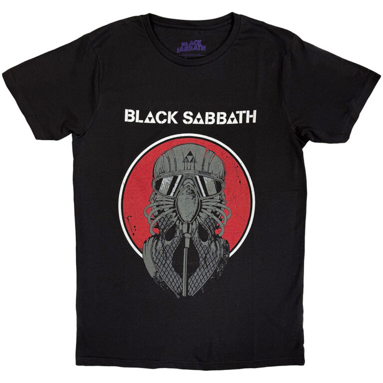 Black Sabbath Live 14 Black T-Shirt