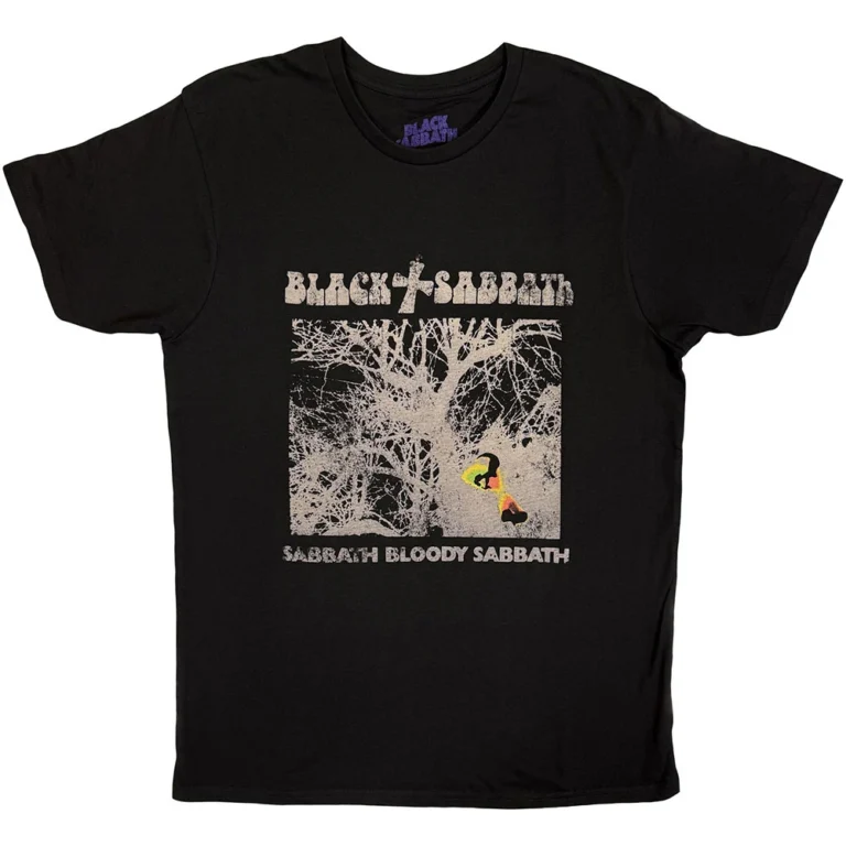 Black Sabbath Sabbath Bloody Sabbath Vintage Black T-Shirt