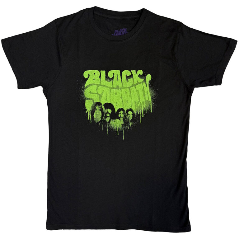 Black Sabbath Graffiti Black T-Shirt