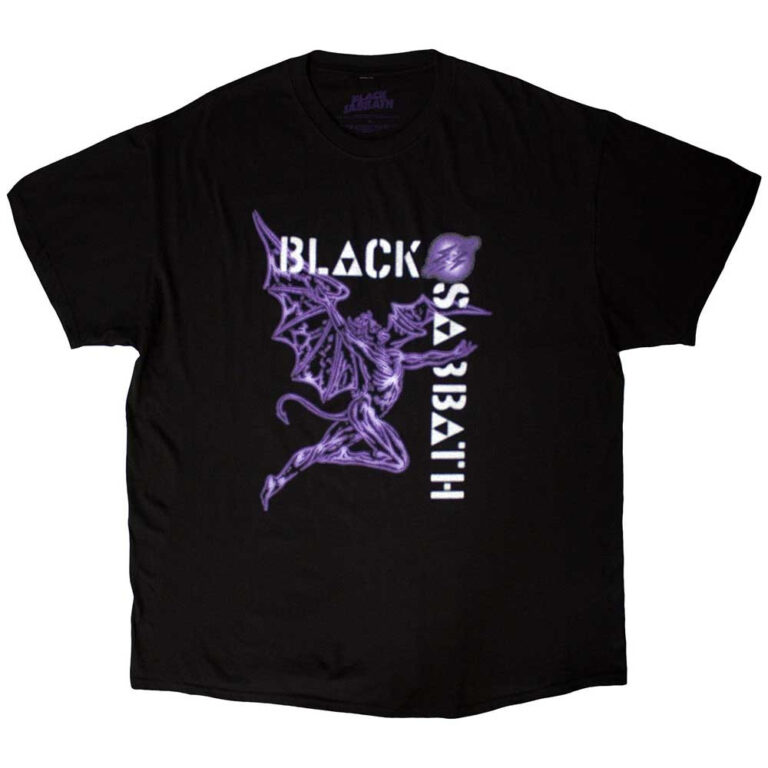 Black Sabbath Retro Henry Black T-Shirt