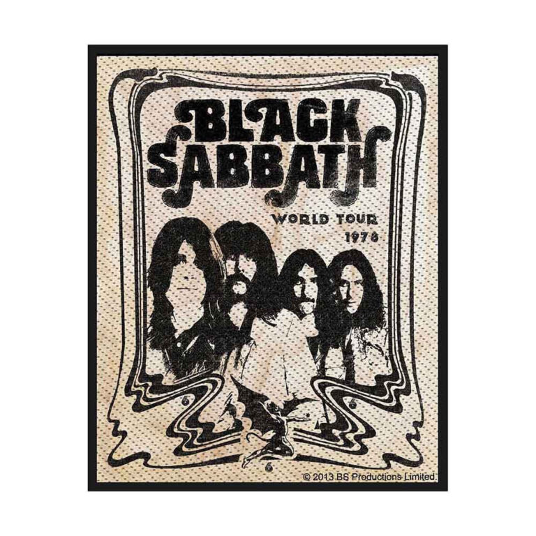 Black Sabbath Band Patch