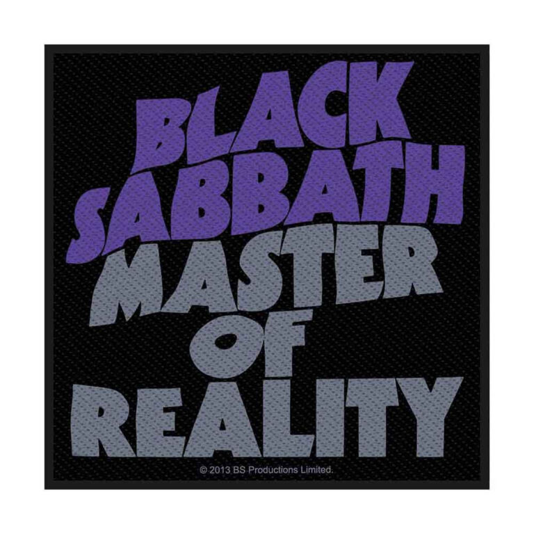 Black Sabbath Master Of Reality Patch