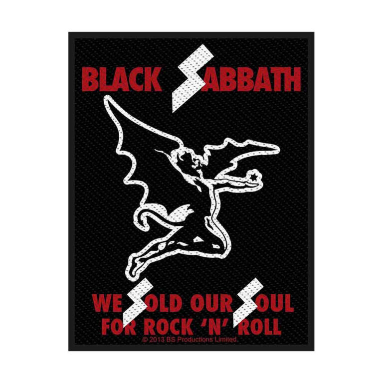 Black Sabbath Sold Our Souls Patch