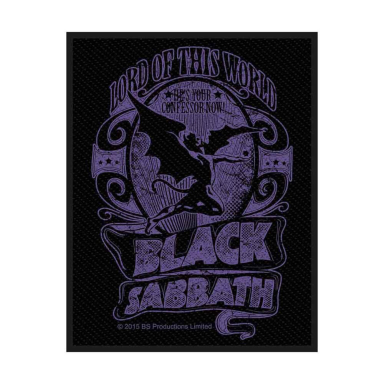 Black Sabbath Lord Of This World Patch