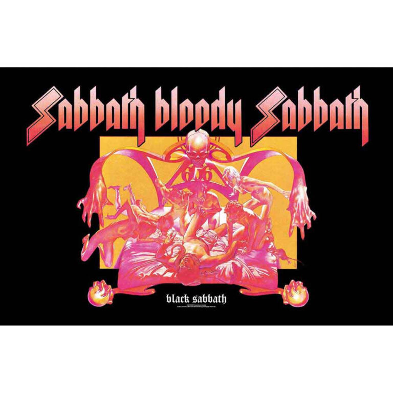 Black Sabbath Sabbath Bloody Sabbath Textile Poster