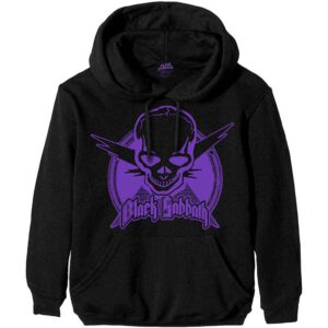 Black Sabbath Aviation Skull Black Pullover Hoodie
