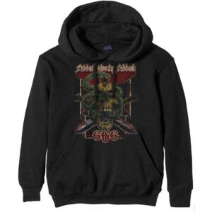 Black Sabbath Bloody Sabbath 666 Black Pullover Hoodie