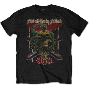 Black Sabbath Bloody Sabbath 666 Black T-Shirt