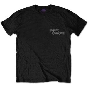 Black Sabbath Debut Album Black Back Print T-Shirt