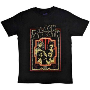 Black Sabbath Est 1968 Black T-Shirt