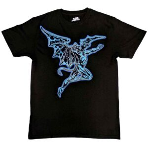 Black Sabbath Lightning Henry Black Back Print T-Shirt