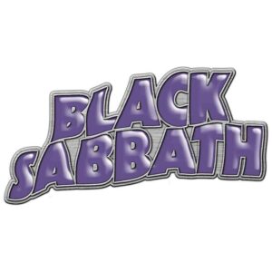 Black Sabbath Purple Logo Pin Badge