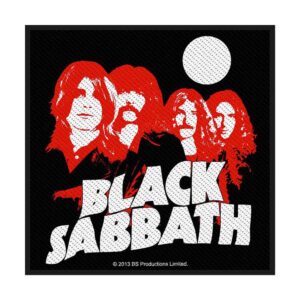 Black Sabbath Red Portraits Patch