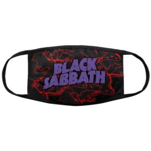 Black Sabbath Red Thunder V. 2 Black Face Mask