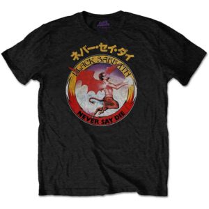 Black Sabbath Reversed Logo Black T-Shirt