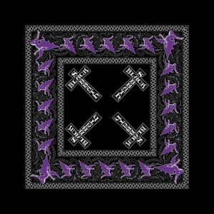 Black Sabbath Unisex Cross Logo Black Bandana