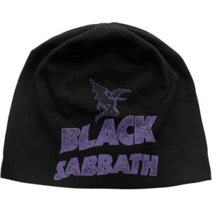 Black Sabbath Unisex Logo & Devil Black Beanie Hat