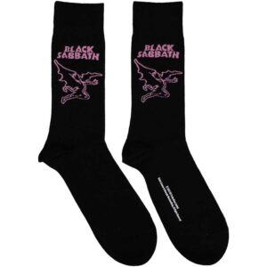 Black Sabbath Unisex Master of the Universe Black UK Size 7 - 11 Ankle Socks
